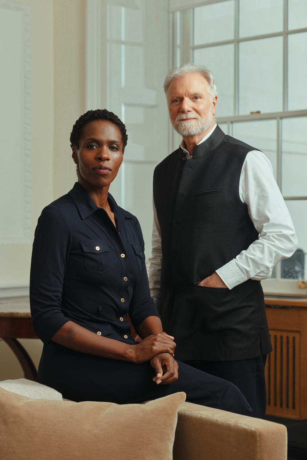 Dr Liza Osagie-Clouard and Dr Tim Evans